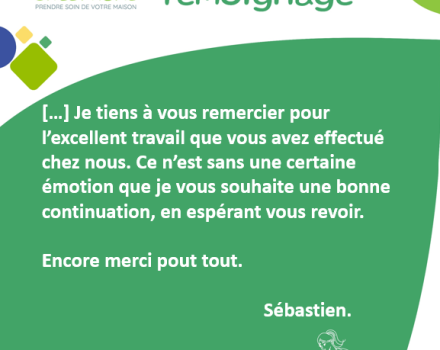 Témoignage client : L'excellent Travail de Laurence  🌟